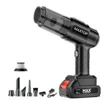 Aspirador de Po Portátil Maxtop MP-251 / 150W / 8500PA / com Acessorios / Recarregável - Preto