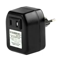 Transformador Siberian SB-TR1 - 50W - Entrada 220V - Saída 110V - Preto