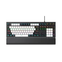 Teclado Gamer com Mouse Xo KB-06 RGB com Iluminação USB - Branco/Preto