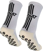Meia de Futebol Rinat Anti Slip Socks Ad - Branco (1 Par)