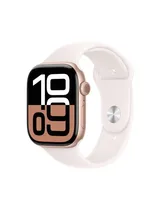 Relogio Apple Watch Apple Watch S10 46MM Rose Gold Aluminum Cel MX143LW/A
