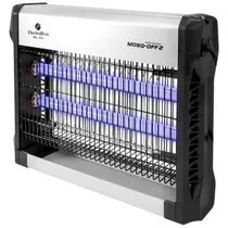 Mata Insetos Elétrico Electrobras MOSQ-OFF2 EBMI-20 20 Watts 127V ~ 60HZ - Prata/Preto