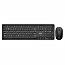 Teclado/Mouse para PC Sem Fio Philips SPT6318 - Portugues - Preto