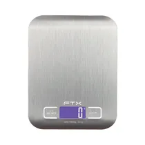 Balança de Cozinha Digital FTX KS-101 - Capacidade 10KG - Cinza