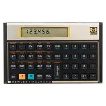 Calculadora Financeira HP-12C LCD Português - Dourado (China)