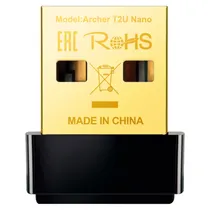 Adaptador Nano Wireless TP-Link Archer T2U AC600 Dual Band - Preto