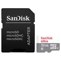 Cartão de Memória Micro SD Sandisk Ultra 32GB Classe 10