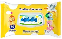 Lenços Umedecidos para Bebê Agubaby (50 U)