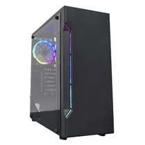 Gabinete Gamer Satellite 1101K RGB 1 Fan - Preto