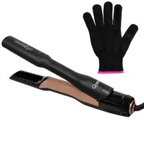 Escova Elétrica Quanta SLIDE2GO QTALS1600 Bivolt - Preto/Rose Gold