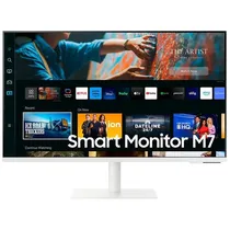 Monitor Samsung Smart M7 LS27CM701UNXZA 27 4K Ultral HD 60HZ HDMI-Branco