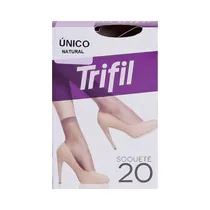 Media Fina Trifil Soquete 20 Den W06126 0220 Natural 1 Par