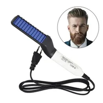 Chapinha / Prancha de Cabelo e Barba For Beaut FB161 Escova Modeladora / 220V - Preto