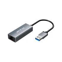 Adaptador FTX CT-AML1000-Ag - USB - Ethernet RJ45 - Cinza