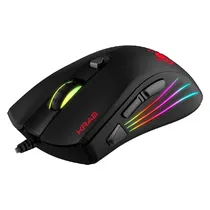 Mouse Optical Quanta Gamer RGB Krab Specter KBGMR20 / USB / 10000DPI com Retroiluminação RGB - Preto