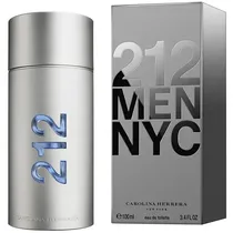 Perfume Masculino Carolina Herrera 212 Men NYC Edt 100 ML