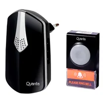 Campainha Eletrônica Quanta QTCWE05 - Preto