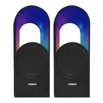 Caixa de Som Sate AS-92009 RGB/BT/USB Preto