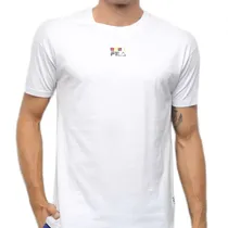 Camisa Fila Masculina Acqua Flag Branca L