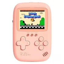 Console Portatil Game Box Power Bank DY-13 500 Jogos – Rosa