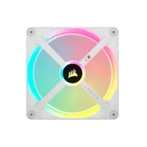 Ventilador Corsair Icue Link QX120 RGB 120MM PWM Expansion Kit – Blanco