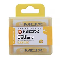 Pilha Mox Alkaline LR03 1.5V / AAA - Kit com 2