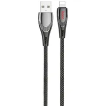 Cabo Hoco USB-A/Lightning U133 (1.2M) - Black