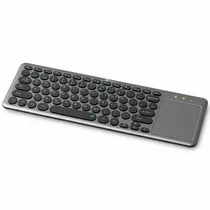 Teclado Bluetooth Klip KCK-550E Keyglider c/Touchpad Em Inglês - Cinza