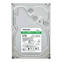 HD Interno Toshiba S300 Pro Surveillance HDWTA80UZSVAR - 8TB - 7200RPM - 3.5"