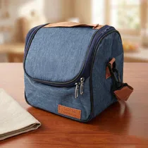 Bolsa Termica Azul 22X20X15CM