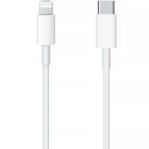Cabo USB-C para Lightning Apple A2561 MMOA3AM 1 Metro - Branco