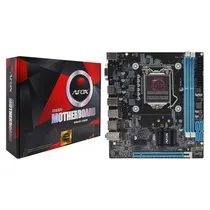 Placa Mãe 1150 Afox IH81-MA5-V4 2XDDR3, 1XM.2 Nvme, 1XVGA D-Sub, 1XHDMI, 2XUSB-A 3.0, 4XUSB-A 2.0, 1XRJ45, 1XAUDIO, M-ATX