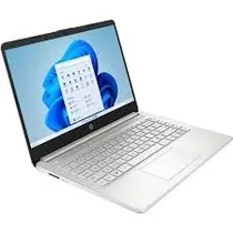 Notebook HP 14-DQ0760DX CELERON-N4120/ 4GB/ 128 Emmc/ 14" HD/ W11 Prata Nuevo
