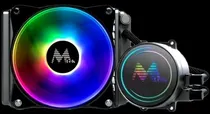 Water Cooler Mtek MWC-120 Liquid Argb, Preto, 120MM, Intel 115X/ 1200/ 1700/ 2011(V3)/ 2066, AMD AM3+/ AM4/ AM5/ FM2+