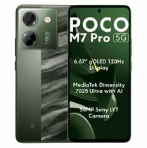 Celular Xiaomi Poco M7 Pro 5G 512GB / 12GB Ram / DS / 6.67 / 50MP - Verde (Global)