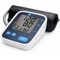 Aparelho de Pressão Digital para Braço More Fitness MF-641ND Tela LCD - Branco/Azul