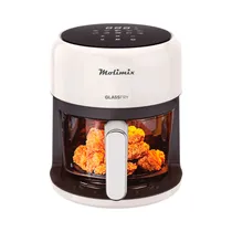 Freidora Air Fryer Molimix Glassfry MAF-37-VD 3.7L 1200W 110V
