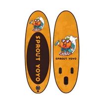 Tabla Inflable de Stand Up Paddle Surf Spatium Sprout Yoyo 2.4M Naranja/Negro