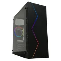 Gabinete Gamer Sate K884 1 Fan Negro