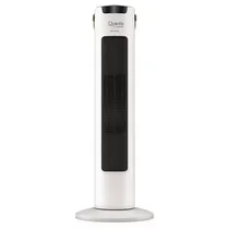 Aquecedor Quanta DUOFLOW180 QTED180 1.500 Watts Ajustável 127V ~ 60HZ - Branco/Preto