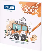 Caderno para Colorir Milan Let's Go Trip Colouring Book - 54218GC05