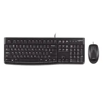 Teclado Kit + Mouse USB Logitech MK120 – Preto (Espanhol)