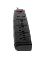 Forza Filtro de Linea FSP-612USB Undefined 6TOMADAS Black