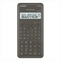 Calculadora Científica Casio FX-82MS-2W 2ND Edition - 12 Dígitos - Preto