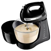 Batedeira Mondial Premium Bella Massa Inox NB-23 - 400W - 4L - 220V 50/60HZ - Preto