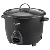 Panela Elétrica para Arroz Coby CY3323-RC3A-220-BK - 700W - 1.8L - 220V 50/60HZ - Preto