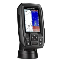 GPS Sonar Garmin Striker 4 010-01550-01 para Pesca - Preto