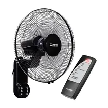 Ventilador de Parede Quanta Tropic Breeze QTVPTB16 - 60W - 16" - 220V 50/60HZ - Preto