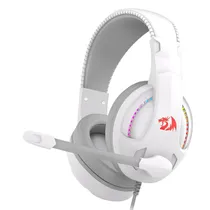 Fone de Ouvido Headset Gamer Redragon H211W Cronus RGB - com Fio - Branco