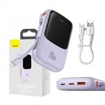 Baseus Cargador Portatil PPQD020005 Undefined 10000MAH IP Edition 20W Purple